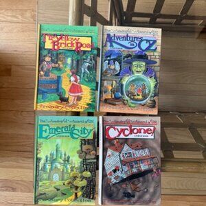 The Wonderful Wizard Of Oz Set 4 Pop Up Books Treasury Collection 1991